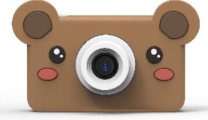 Bekijk leuke cadeautip : rown Bear digitale kindercamera 24MP + Selfie Video